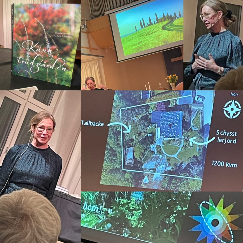 Camilla Danielsson håller föredrag för Hortikulturens Vänner